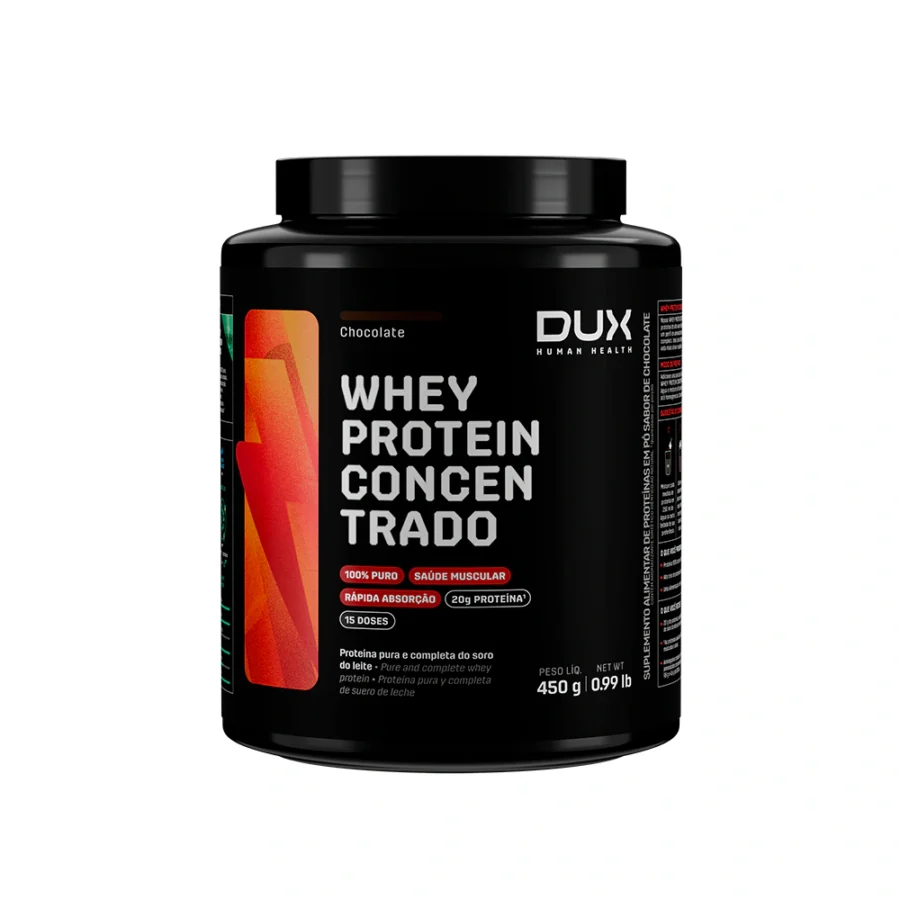 Whey 100% 450g Pote Dux Nutrition