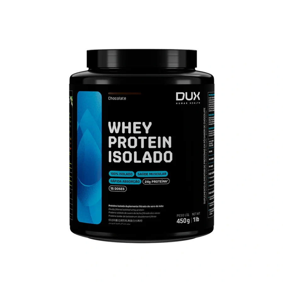 Whey Isolado 450g Pote Dux Nutrition