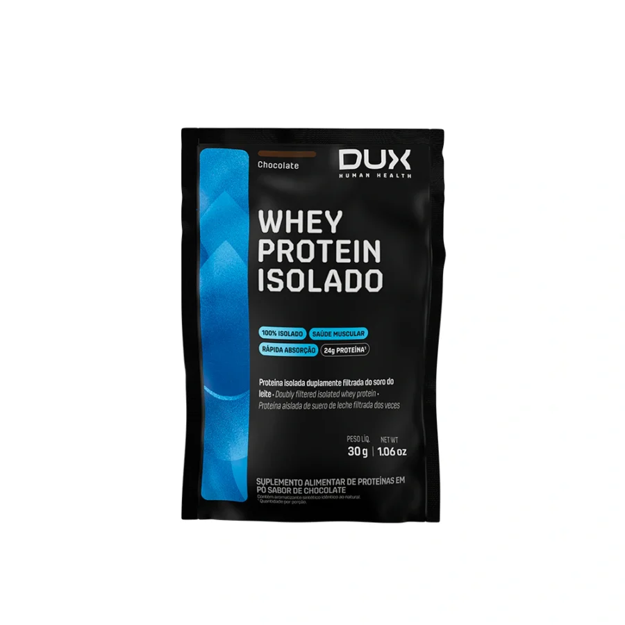 Whey Isolado 10x30g Sachê Dux Nutrition