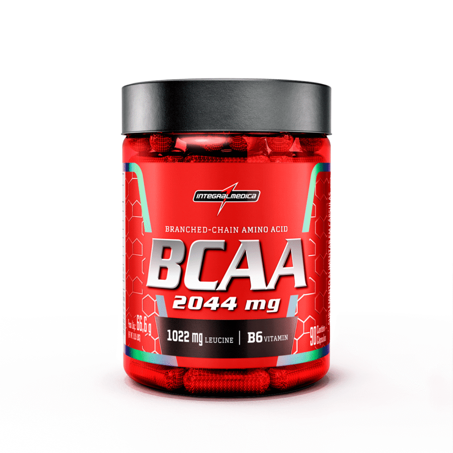 BCAA 2:1:1 90 caps 2044mg Integralmédica