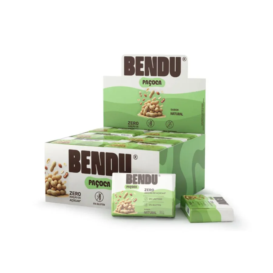 Paçoca 24 un 20gr Bendu