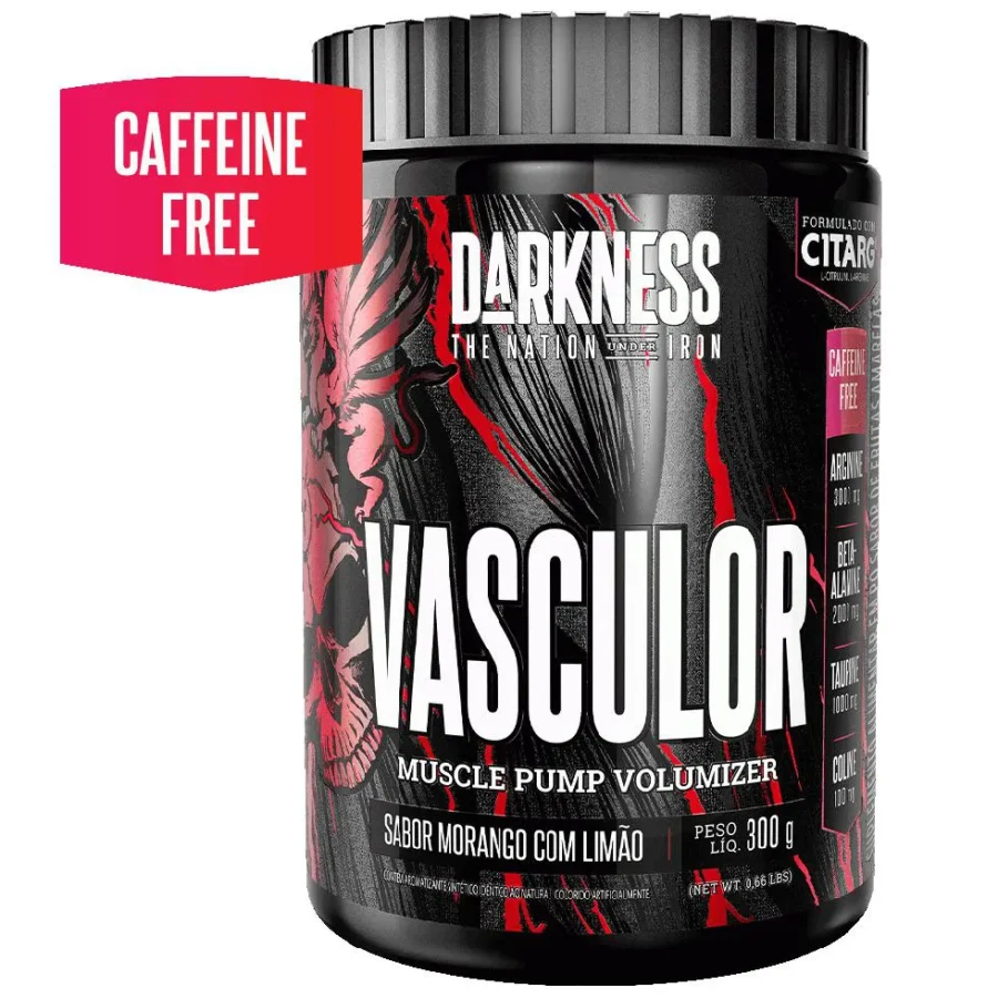 Pré Treino Vasculor Powder 300g Integralmédica Morango com Limão