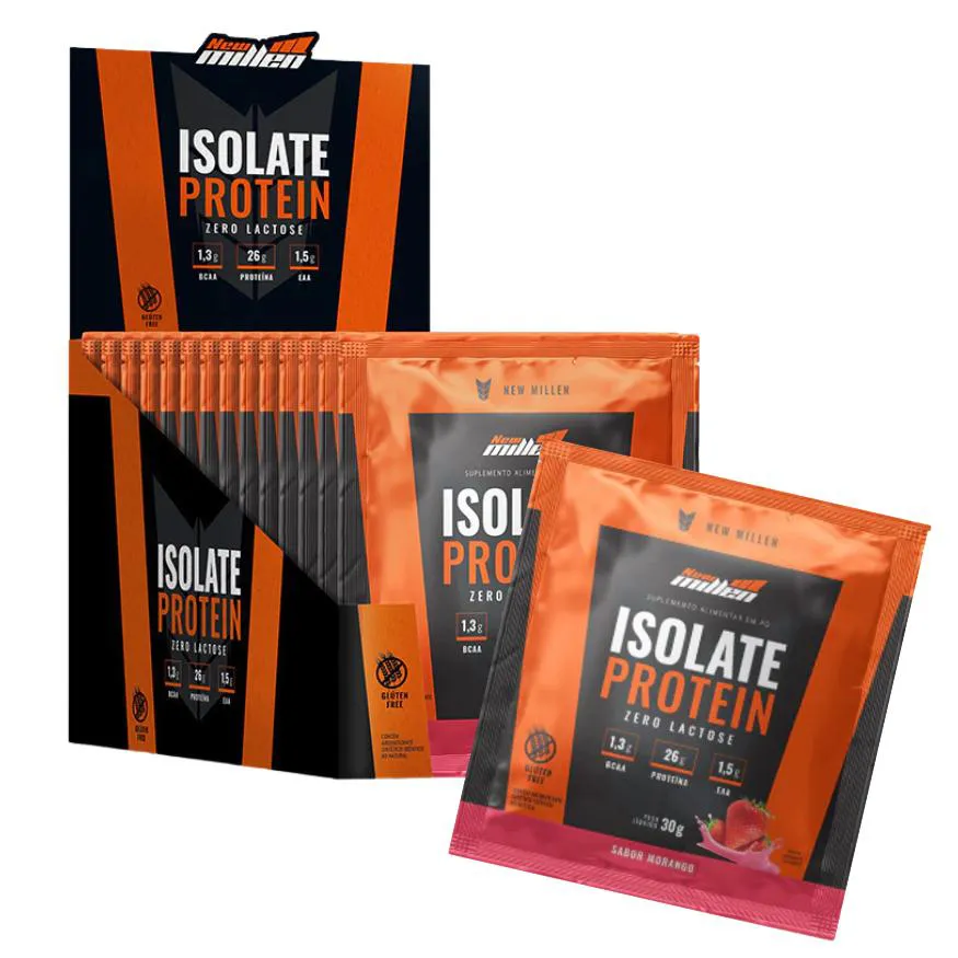 Proteina da Carne Isolate Protein 15x30g New Millen