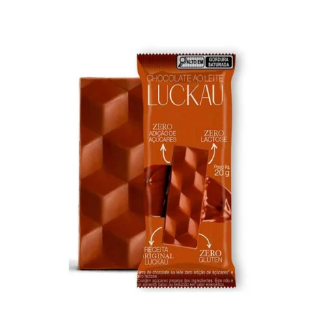 Chocolate Ao Leite 20g Luckau