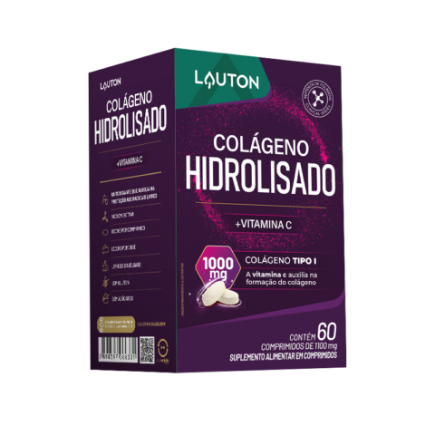 Colageno Hidrolisado Verisol 60 tab 650mg Lauton