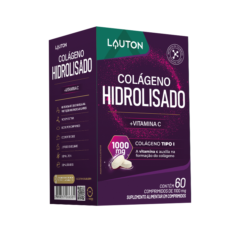 Colageno Hidrolisado Verisol 60 tab 650mg Lauton