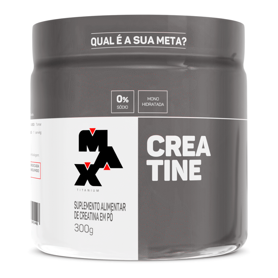 Creatina 100% Pura 300g Max Titanium