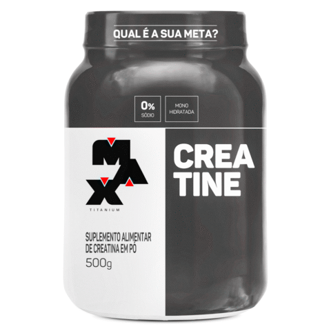 Creatina 100% Pura 500g Max Titanium
