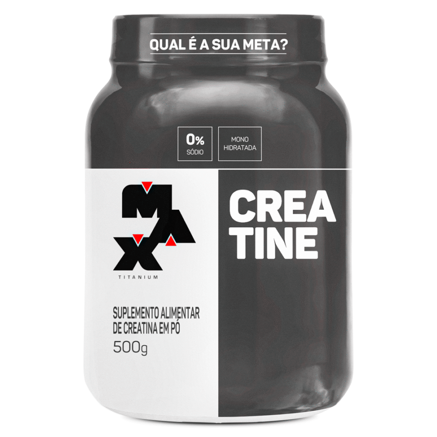 Creatina 100% Pura 500g Max Titanium