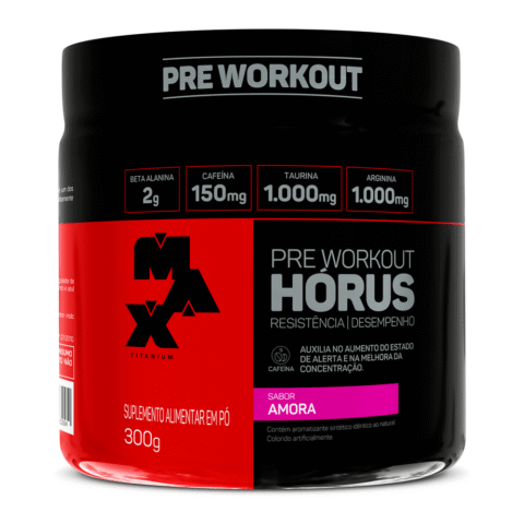 Pré Treino Horus 300g Max Titanium