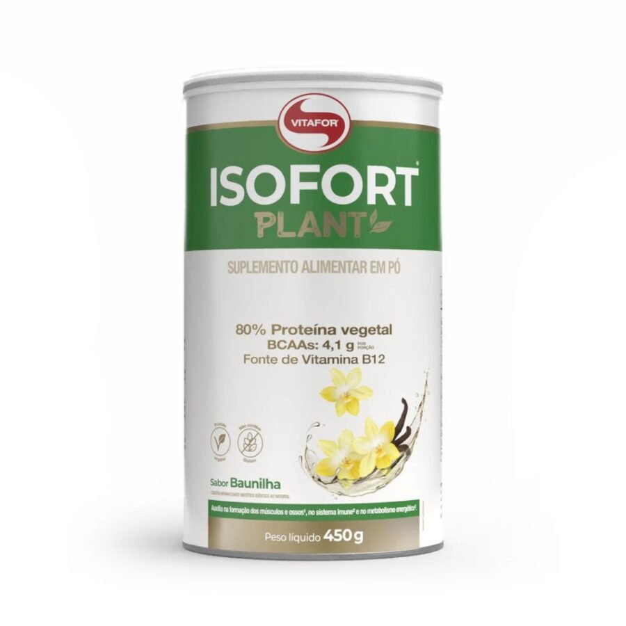 Proteina Vegana Isofort Plant 450g Vitafor