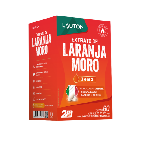 Laranja Moro Premium 60 Caps Lauton