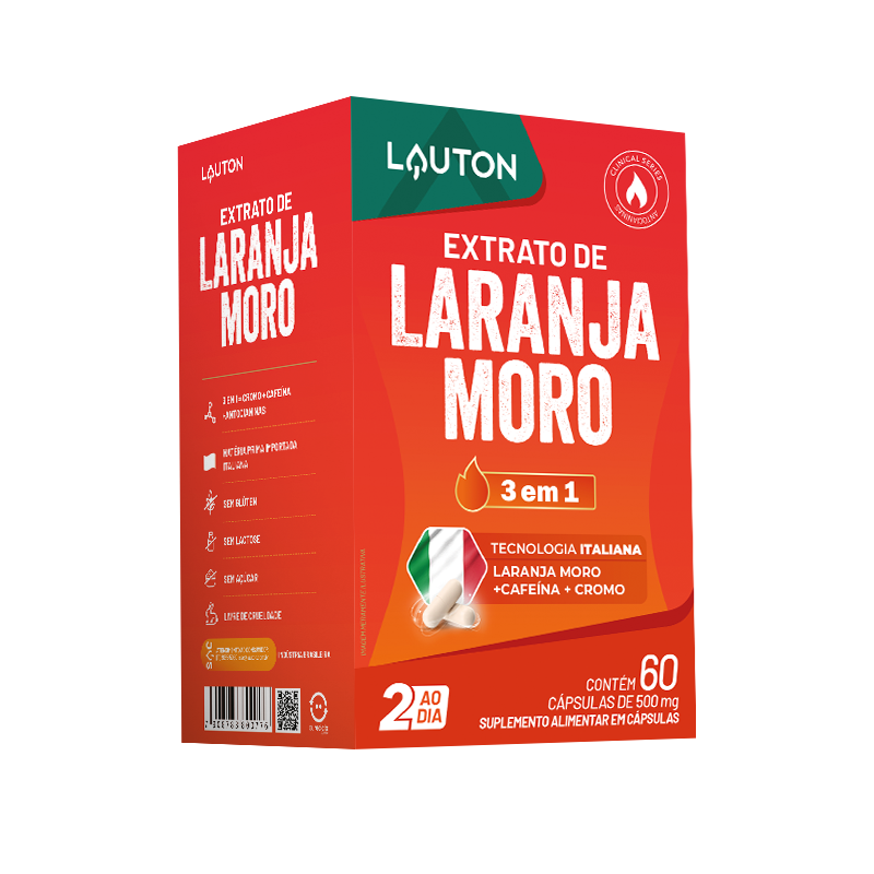 Laranja Moro Premium 60 Caps Lauton