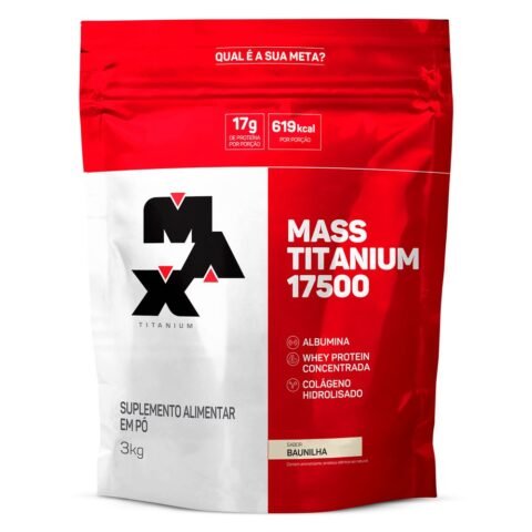 Massa 17500 3kg Refil Max Titanium