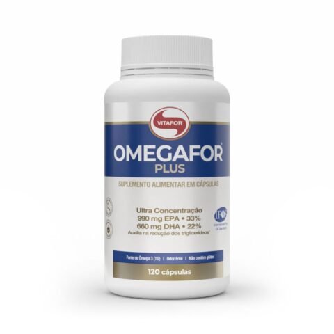 Omega 3 Plus 120 caps 990mg EPA / 660mg DHA Vitafor