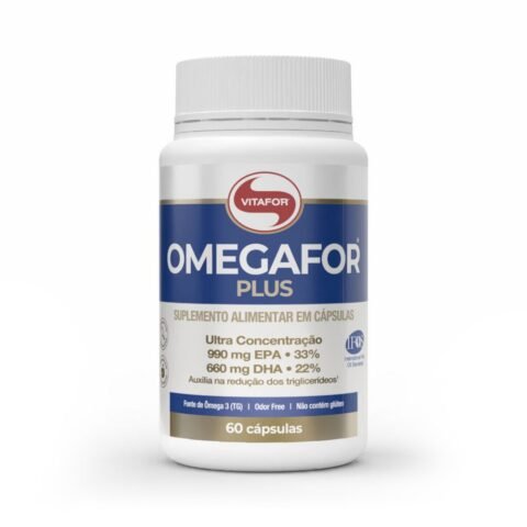 Omega 3 Plus 60 caps 990mg EPA / 660mg DHA Vitafor