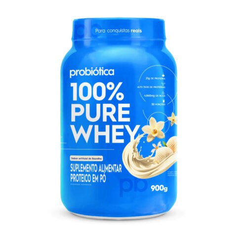 Whey 100% 900g Pote Probiótica