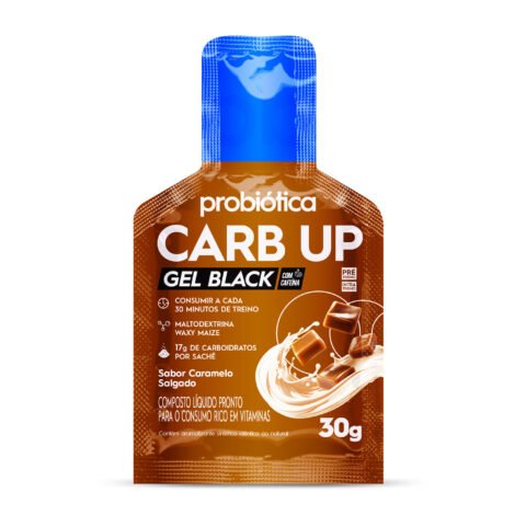 Carb Up Gel Black 30g Probiótica