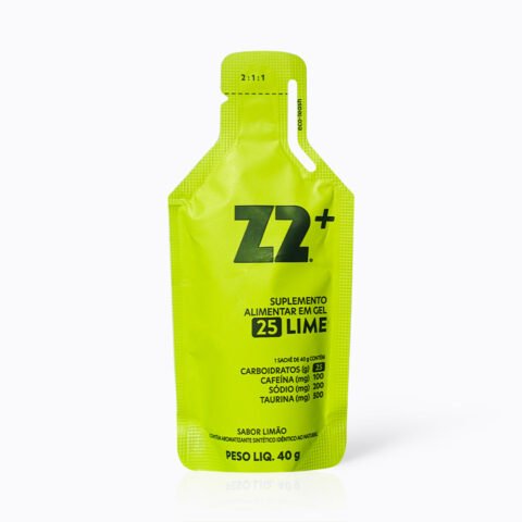 Energy Gel Z2 Plus 10 un 40g Z2 Foods Lemon e Lime