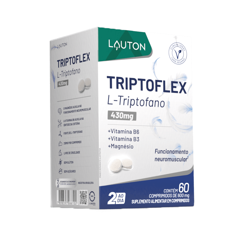 Triptofano 60 caps 350mg Lauton