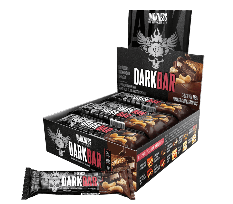 Whey Bar Darkness 8 un 90g Integralmédica