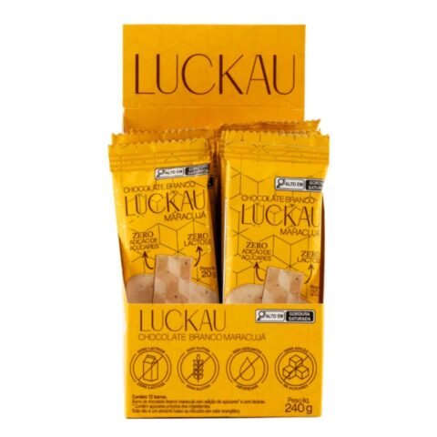 Chocolate Branco 12 un 20g Luckau
