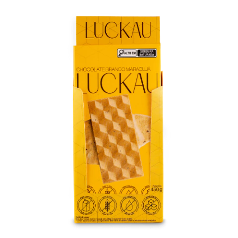 Chocolate Branco 6 un 75g Luckau
