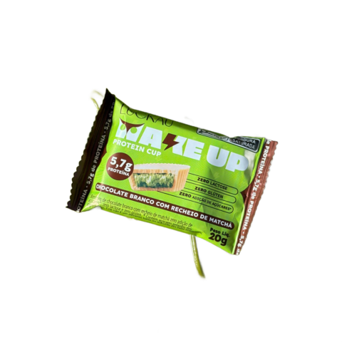 Chocolate Branco Protein Cup 5,7g de Proteina 16,5g Luckau
