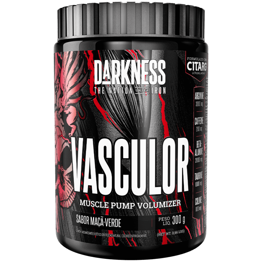 Pré Treino Vasculor Powder 300g Integralmédica Frutas Amarelas e Maça Verde