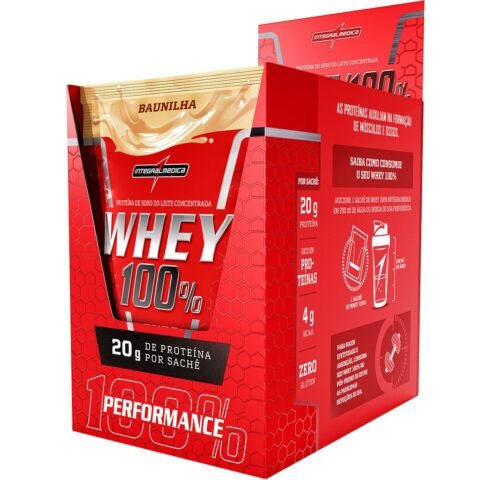 Whey 100% 10x30g Sachê Integralmédica