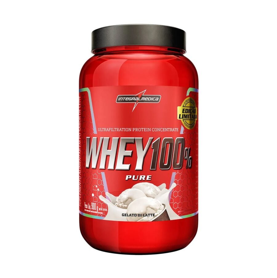 Whey 100% 900g Pote Integralmédica
